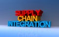 supply chain integration on blue