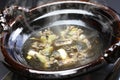 Suppon nabe, japanese cuisine Royalty Free Stock Photo