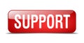 support button Royalty Free Stock Photo