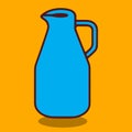 A Wonderful Jug illustration Vector Art Design Royalty Free Stock Photo