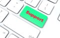 Support key for technical support Royalty Free Stock Photo