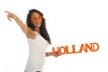 Supporter for Holland Royalty Free Stock Photo