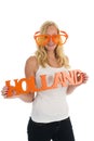 Supporter for Holland Royalty Free Stock Photo