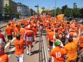 Supporters of the Dutch National Football Team