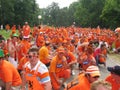 Supporters of the Dutch National Football Team