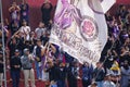 The supporters of Persik Kediri. Persik is one of the Indonesian football club