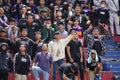 The supporters of Persik Kediri. Persik is one of the Indonesian football club