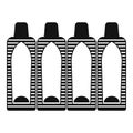 Suppositories icon, simple style