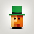 Suprematism Minimalism: The Distinctive Leprechaun Humanoid Design