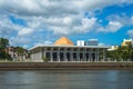 Supreme Court of Brunei Darussalam by river Royalty Free Stock Photo