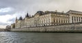 Supreme Court building on river Seine embankment, Paris