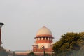 supreme court of india. The building of supreme court loacted in New Delhi.