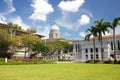 Supreme Court in Singapore. The building was the last structure in the style of classical victorian architecture to be built in th Royalty Free Stock Photo