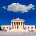 Supreme Court United states in Washington Royalty Free Stock Photo