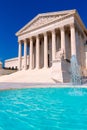 Supreme Court United states in Washington Royalty Free Stock Photo