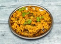 sura puttu or fish purru served in dish isolated on wooden table top view of indian spicy food