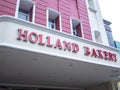 Surabaya, Indonesia - April 01,2023: Holland Bakery is a bakery franchise brand from Indonesia