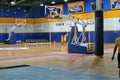 SURABAYA, 03/03/2020 INDONESIA: kids playing indoor basketball, during a final competition