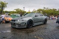 Surabaya Indonesia March 18 2019 Nissan Skyline GT-R R34 in a car meet