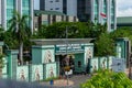 The front gate of Sunan Ampel Islamic University in Surabaya, Indonesia