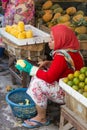 Vegetable marktet Surabaya in Indonesia Royalty Free Stock Photo