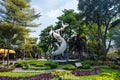 Surabaya monument, famous landmark of the city in East Java, Indonesia