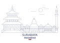 Surabaya City Skyline, Indonesia