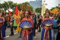 Surabaya, March 2019. Surabaya extravaganza carnival