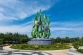 Surabaya monument, famous landmark of the city in East Java, Indonesia