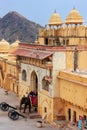 Suraj Pol Sun Gate in Jaleb Chowk main courtyard of Amber Fo