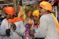 Surajkund International Crafts Mela, artist giving performance