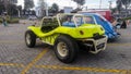 Custom volkswagen Beetle buggy car in a car meet