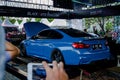 BMW M4 F82 on car dyno