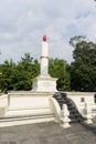 Surakarta, Indonesia - September 11, 2021: A wax monument which is one of the hallmarks of the solo and very iconic city