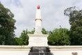 Surakarta, Indonesia - September 11, 2021: A wax monument which is one of the hallmarks of the solo and very iconic city