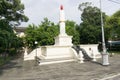 Surakarta, Indonesia - September 11, 2021: A wax monument which is one of the hallmarks of the solo and very iconic city