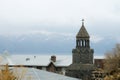 Surb Hakob chapel dome, Sevan, Armenia, Caucasus,Central Asia