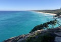 Surf beach on an Australian tropical Island paradise Royalty Free Stock Photo