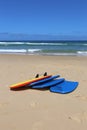 Surf beach in Northern NSW, Australia Royalty Free Stock Photo