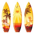 Surf boards Royalty Free Stock Photo