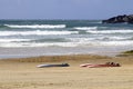 Surf Boards - Yellow Sand Beach - Small Waves - Sports