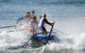 Surf Boat Royalty Free Stock Photo