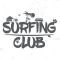 Surf club concept.