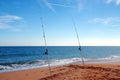 Surf fishing poles