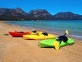 Surf Kayaks, Hope Beach, Tasmania