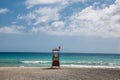 surf life saving tower Royalty Free Stock Photo