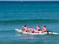 Surf Lifesaving comps, 2012. Royalty Free Stock Photo