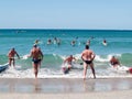 Surf Lifesaving comps, 2012. Royalty Free Stock Photo