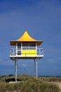 Surf lifesaving tower Royalty Free Stock Photo