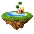 Surf on little planet